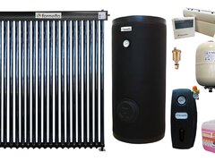 Pachet sistem solar presurizat, panou Fornello 20 Tuburi Heat Pipe